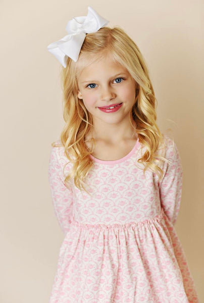 SWOON BABY PINK PUMPKIN DRESS #2353