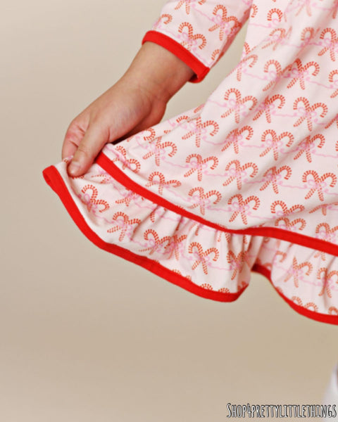 SWOON BABY CANDY CANE LANE DRESS #2387