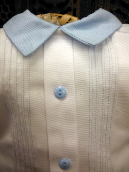 WILL'BETH BOY'S ROMPER WITH SHOES SET #006110