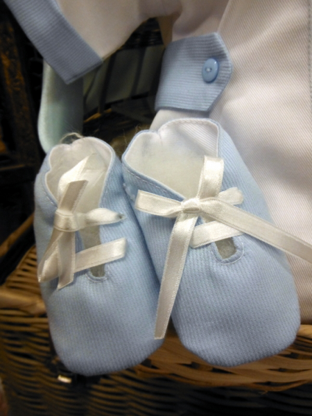 WILL'BETH BOY'S ROMPER WITH SHOES SET #006110