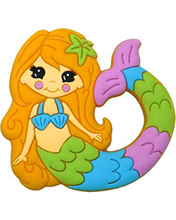 MERMAID BABY TEETHER BY SILLI CHEWS