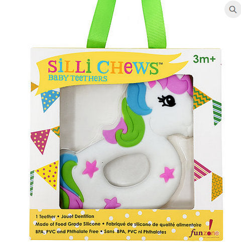 UNICORN BABY TEETHER BY SILLI CHEWS