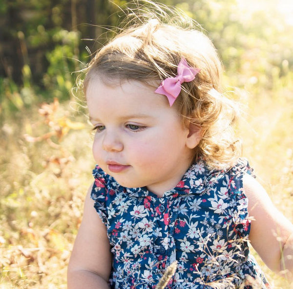 BABY WISP, SMALL SNAP CADEAU BOW (CHOOSE YOUR COLOR)