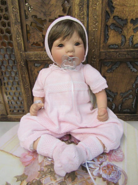 WILL'BETH PINK KNIT BUBBLE SET #855110