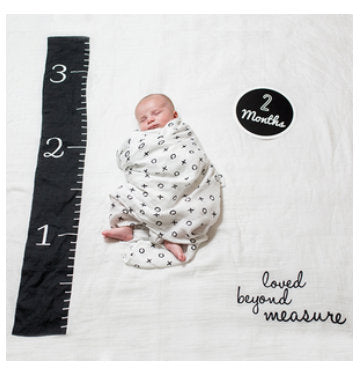 Baby's First Year Blanket & Cards Set - Loved Beyond Measure #22313