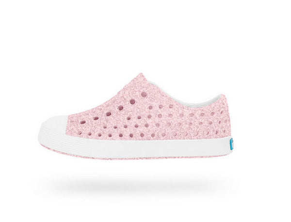 NATIVE JEFFERSON MILK PINK BLING AND SHELL WHITE #21794