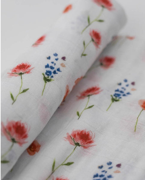 COTTON MUSLIN SWADDLE, WILD MUMS