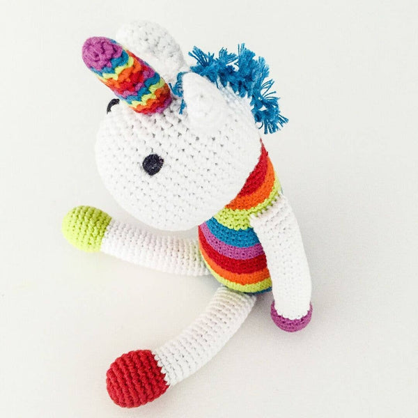 SMALL UNICORN RATTLE