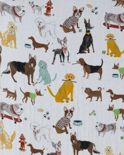 COTTON MUSLIN SWADDLE, WOOF