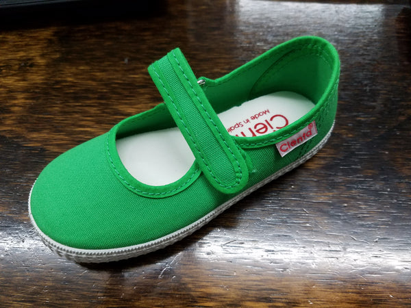 CIENTA MARY JANE IN KELLY GREEN #56000-08
