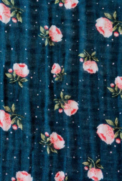 COTTON MUSLIN SWADDLE, MIDNIGHT