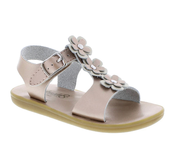 FOOTMATES JASMINE SANDAL IN ROSE GOLD