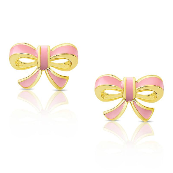 BOW STUD EARRINGS