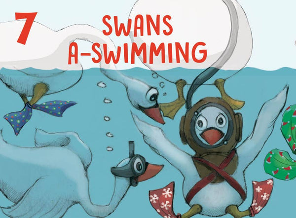 THE TWELVE BIRDIES OF CHRISTMAS (BOARD BOOK)