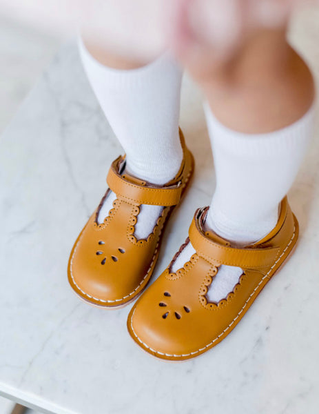 ANGIE SCALLOPED T-STRAP MARY JANE