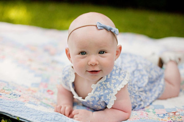 DAHLIA'S KINT BUBBLE IN CORNFLOWER PRINT