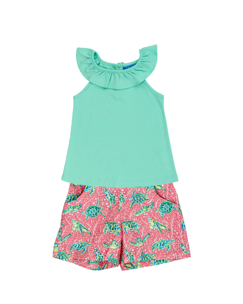 TURTLE 2PC SHORT SET