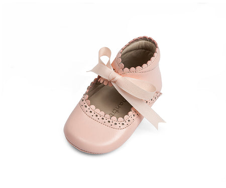 ELEPHANTITO BABY BALLERINA WITH BOW IN RED PATENT LEATHER