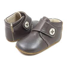 LIVIE & LUCA, BABY BENNY SHOE IN NAVY OR BROWN