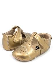 LIVIE & LUCA, BABY CORA IN BRASS METALLIC
