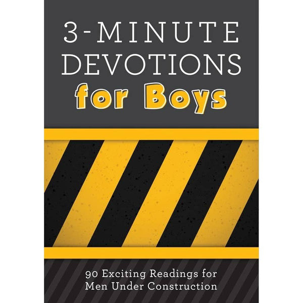 3-MINUTE DEVOTIONS FOR BOYS