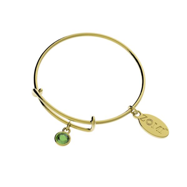 BIRTHSTONE BRACELET IN GOLD