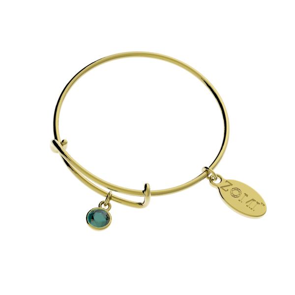 BIRTHSTONE BRACELET IN GOLD