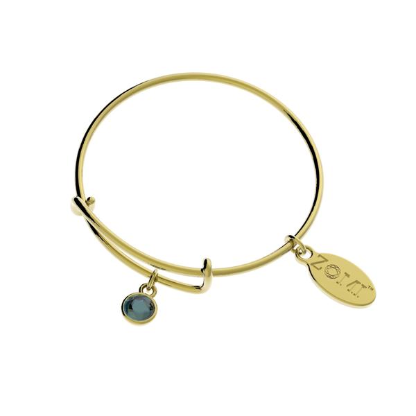 BIRTHSTONE BRACELET IN GOLD