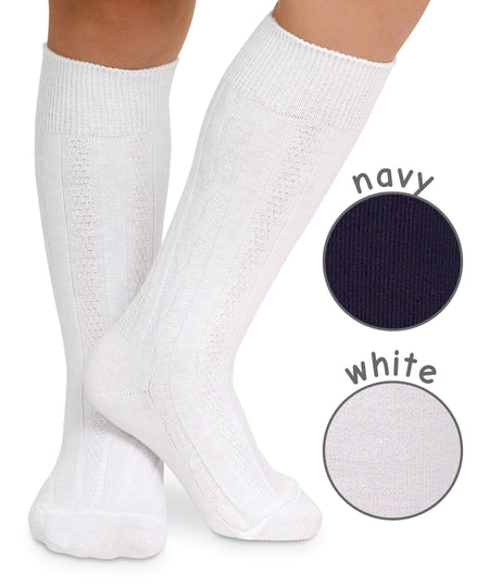 KNEE SOCK WITH BOW IN WHITE #2551200