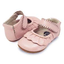 LIVIE & LUCA, BABY RUCHE IN LIGHT PINK SHIMMER
