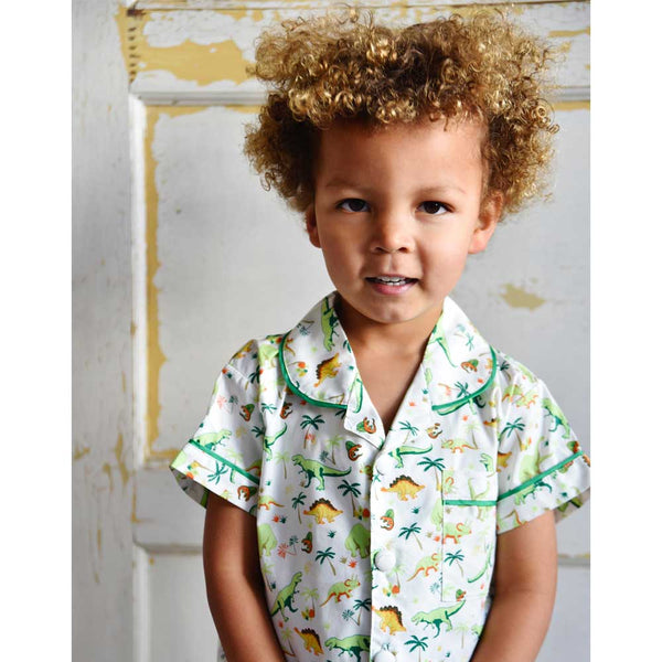 DINOSAUR 2PC COTTON PJ SET