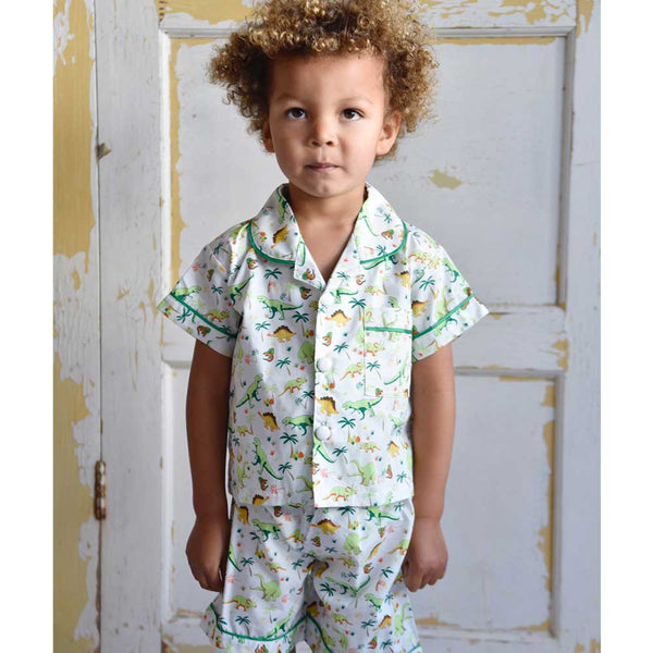 DINOSAUR 2PC COTTON PJ SET