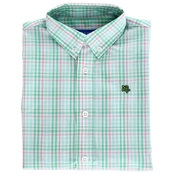 J BAILEY ROSCOE BUTTON DOWN SHIRT, CYPRESS PLAID 1021291