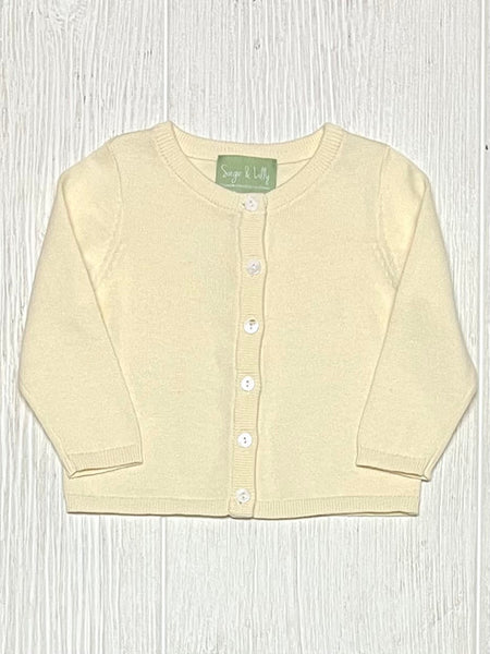 ECRU CARDIGAN SWEATER