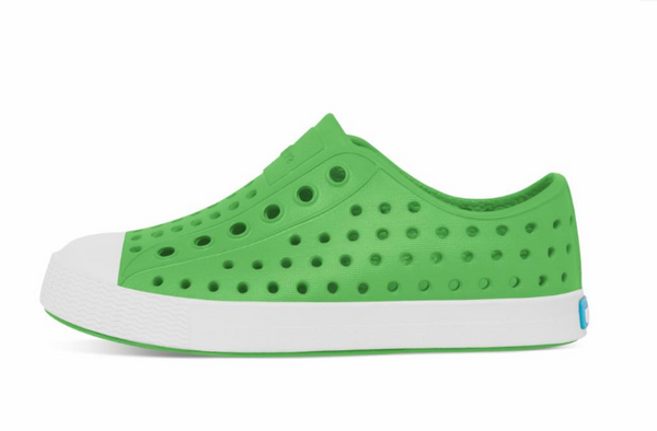 NATIVE JEFFERSON IN GRASSHOPPER GREEN AND SHELL WHITE