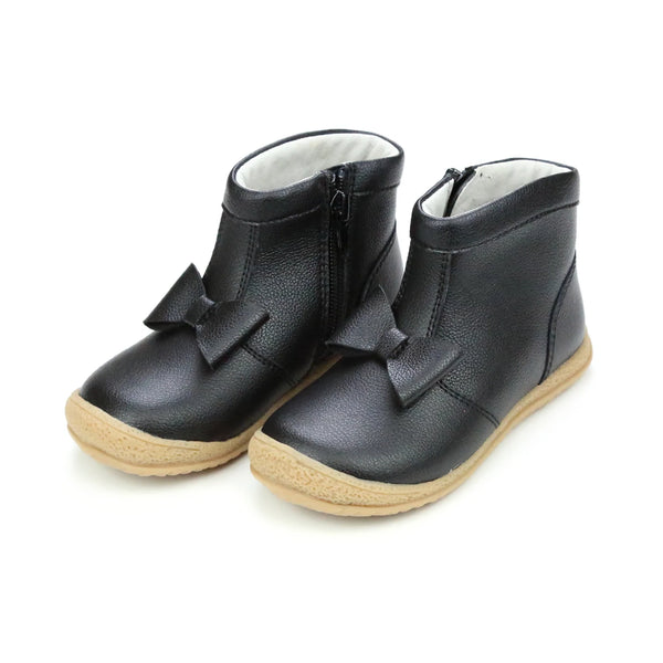 HILARY BOW BOOT IN BLACK #19610B
