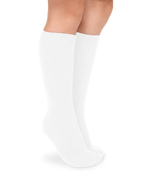 Smooth Toe Cotton Knee High Socks 2 Pair Pack #1600