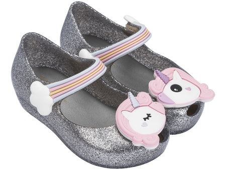 MINI MELISSA, MINNIE SIDE BOW SHOE IN PINK #21796