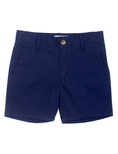 Properly Tied Boys LD Patriot Shorts, Marine Navy