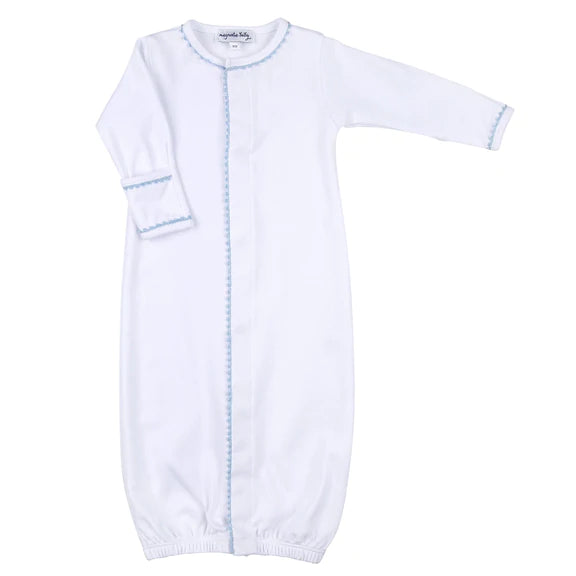 SWEET BEGINNINGS SET, BLUE (CONVERTER GOWN & HAT)