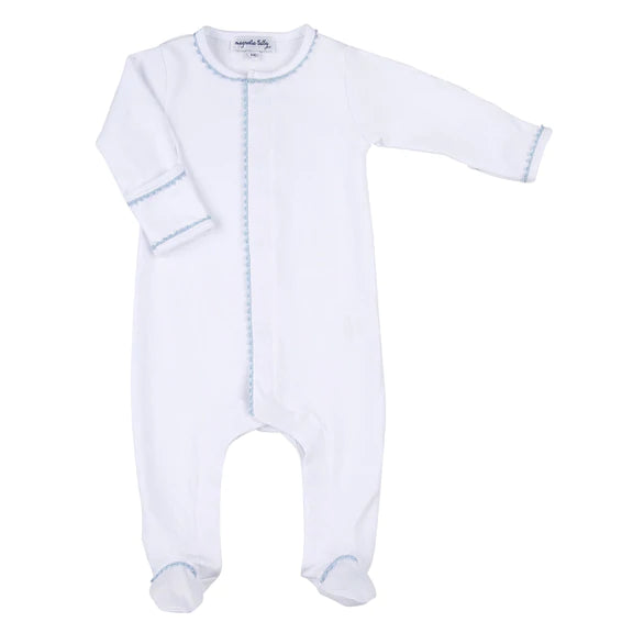 SWEET BEGINNINGS FOOTIE, BLUE