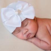 SILK ROSE WITH PEARLS HAT