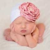 SILK ROSE WITH PEARLS HAT