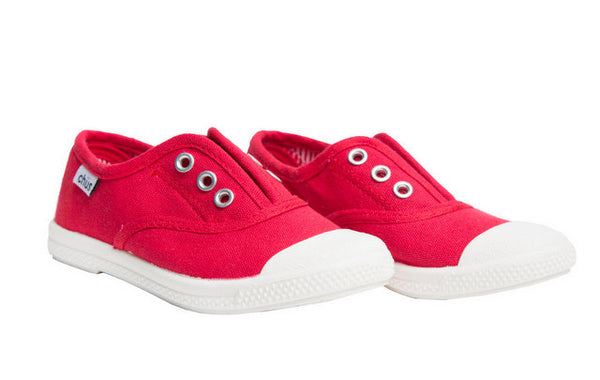 DYLAN CANVAS LACE UP IN RED BY CHUS #21451