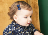 BABY WISP, MINI LATCH WISP CLIP CHELSEA BOW (CHOOSE YOUR COLOR)