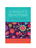 3 MINUTE DEVOTIONS FOR FOR TEEN GIRLS