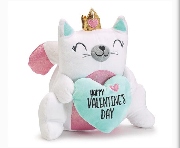 PRINCESS VALENTINE KITTY CAT WITH HEART