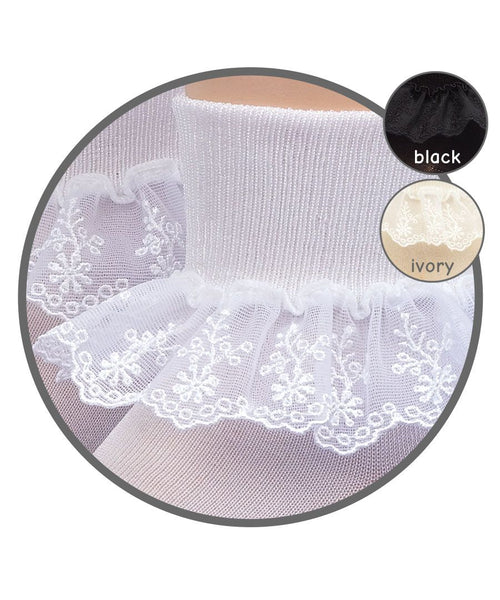 SNOW QUEEN LACE SOCK