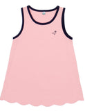 ELLA SCALLOP DRESS IN PINK #2012PT