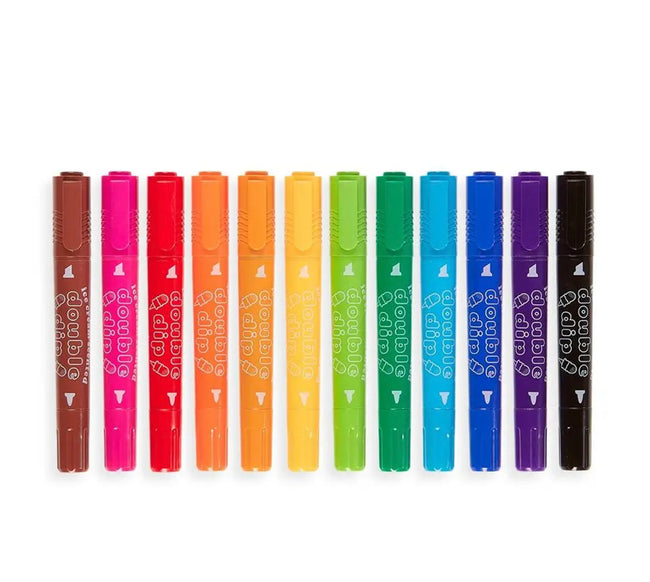 DOUBLE DIP SCENTED CHUNKY DOUBLE ENDED MARKERS